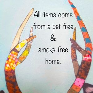 All items come from a pet-free & smoke-free home